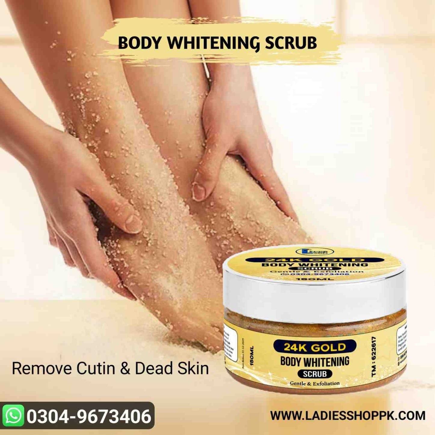 24K Gold Body Scrub