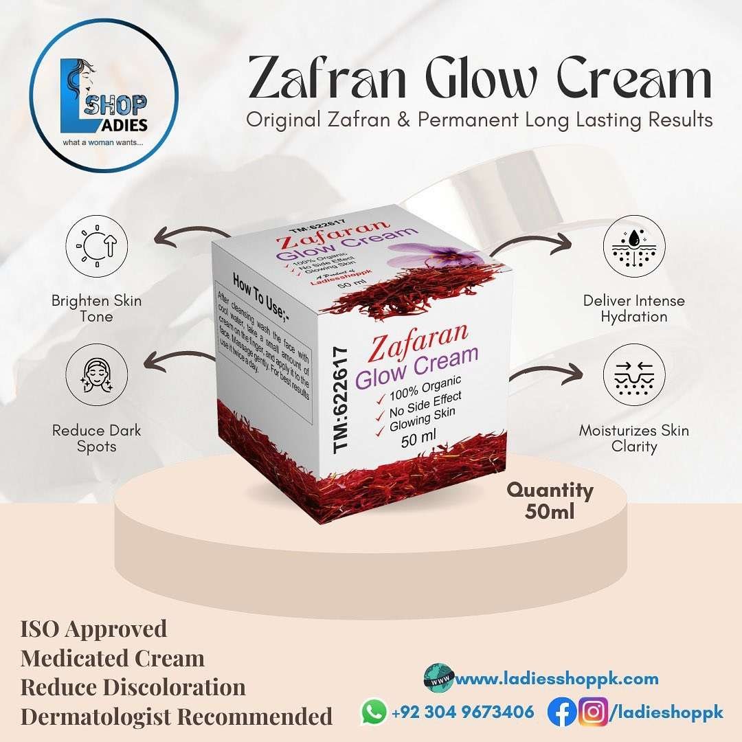 Zafran Face Whitening Cream