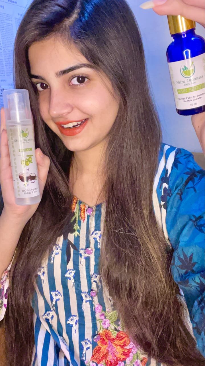 Hair oil + Hair serum + Keratin Organ Shampoo Deal 3 in 1 ( Enough For 3 Month Use )