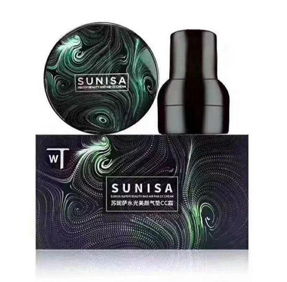 Original Sunisa Foundation Base Waterproof Mushroom Head Air Cushion BB Cream Nude Liquid Foundations CC Cream