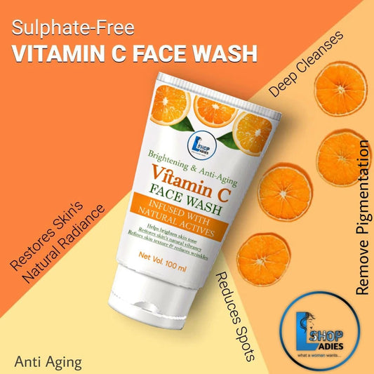 Vitamin C Face Wash by Ladiesshoppk - For All Skin Type