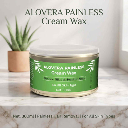 Alovera Creamy Painless Wax 300ml