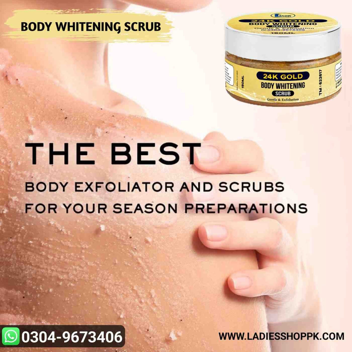 24K Gold Body Scrub
