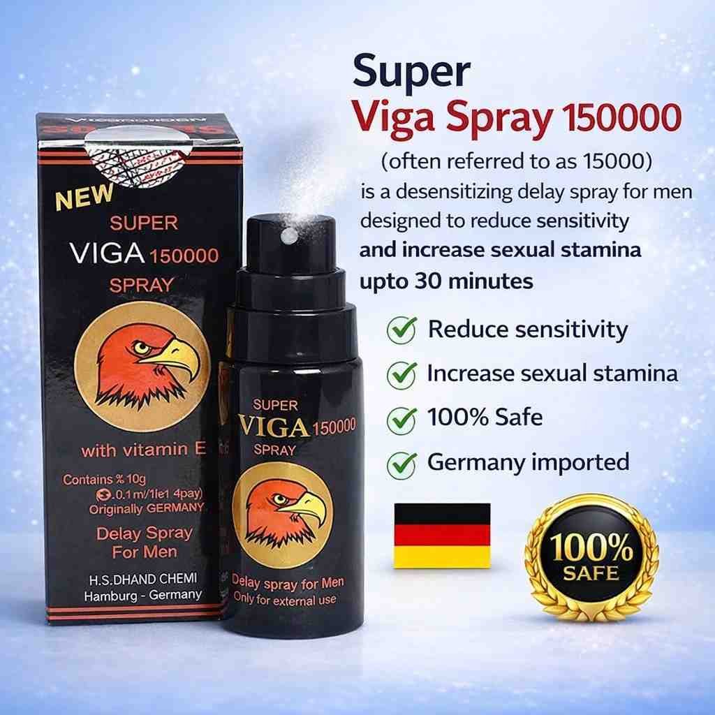 Viga Spray For Men Power (Original Tin Packing)