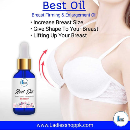 Breast Enlargement and Firming Oil by Ladiesshoppk 30ML