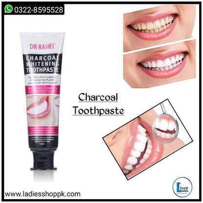Dr.Rashel Charcoal Whitening Toothpaste | 100ML