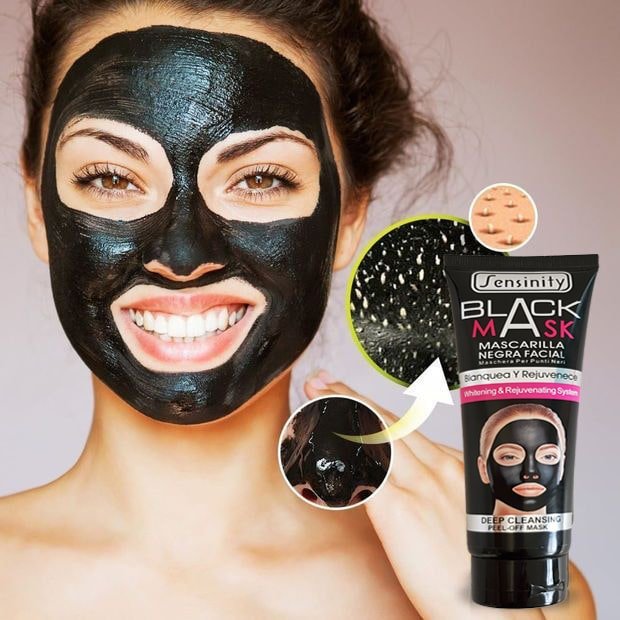 Wokali black head mask - 130ml