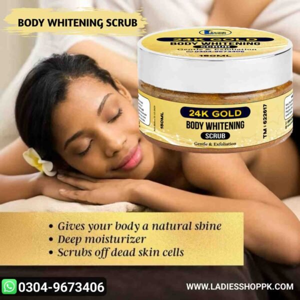 24K Gold Body Scrub - Image 5