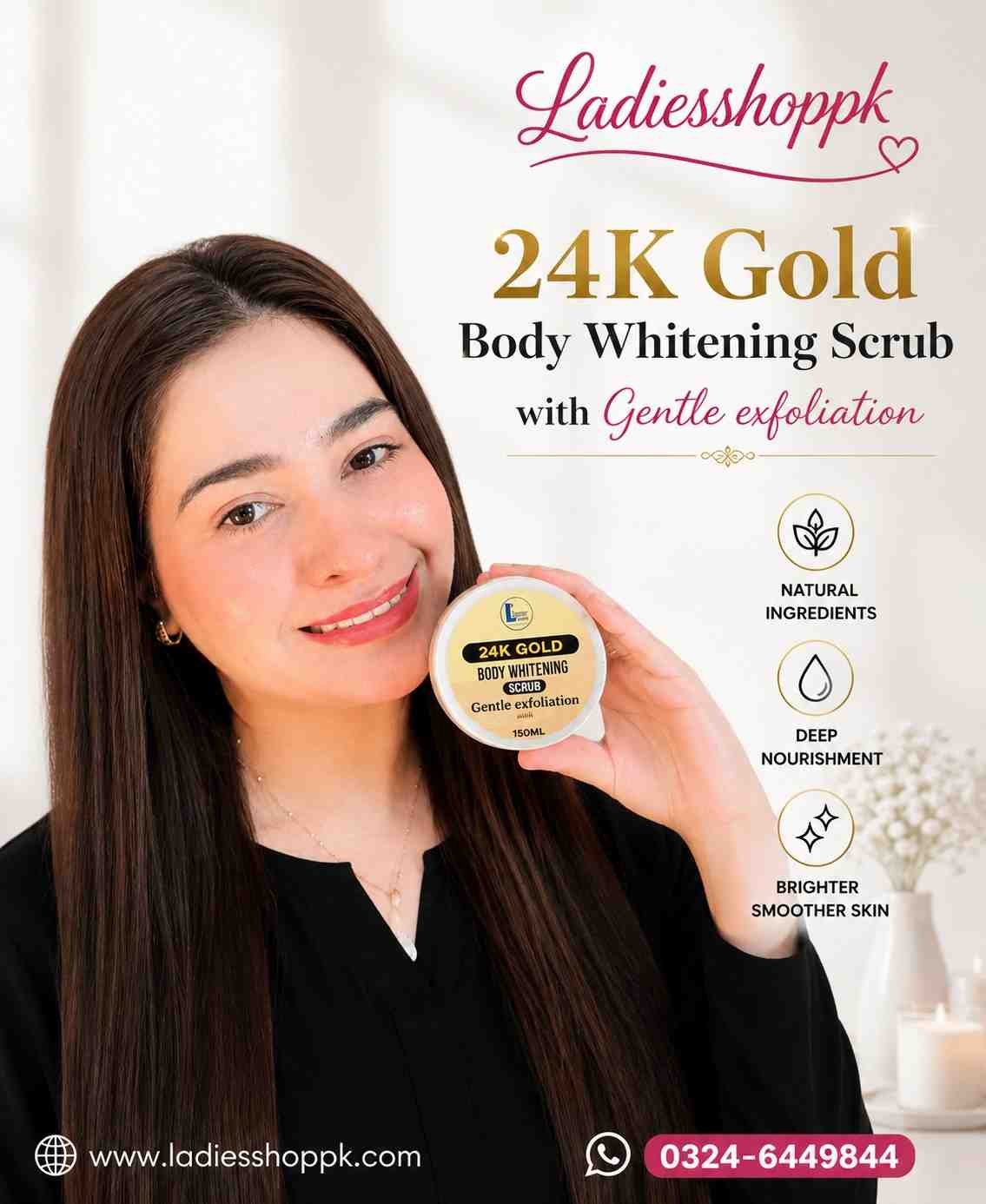 24K Gold Body Scrub